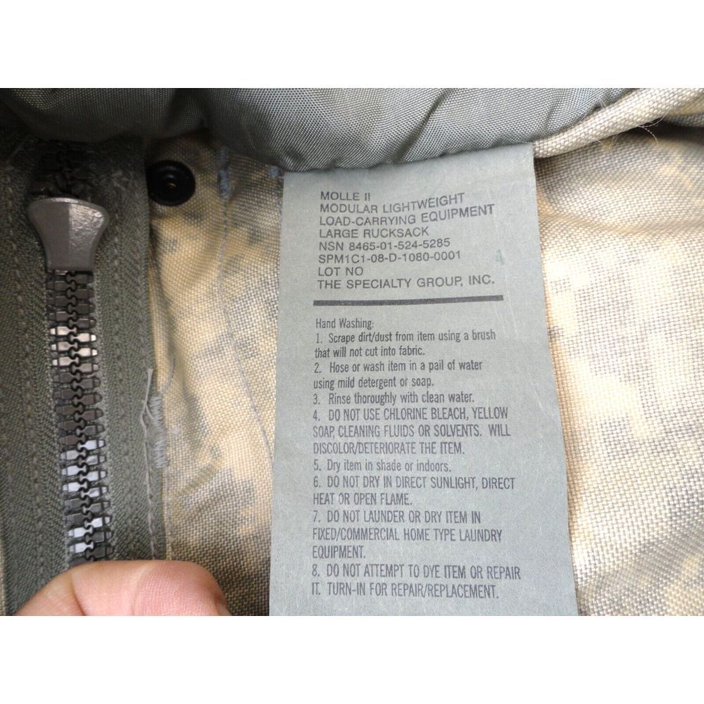 MOLLE 2 Modular LightWeight Load Carrying Equipment LARGE FRAME RUCKSACK Camo - Picture 12 of 12